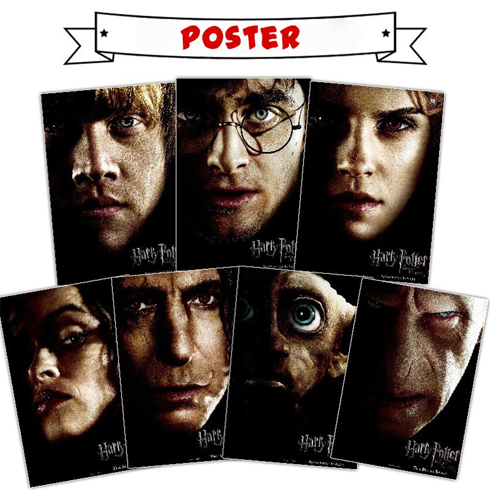 Gaming Accessories Wall - Pósteres originales de Harry Potter, impresiones