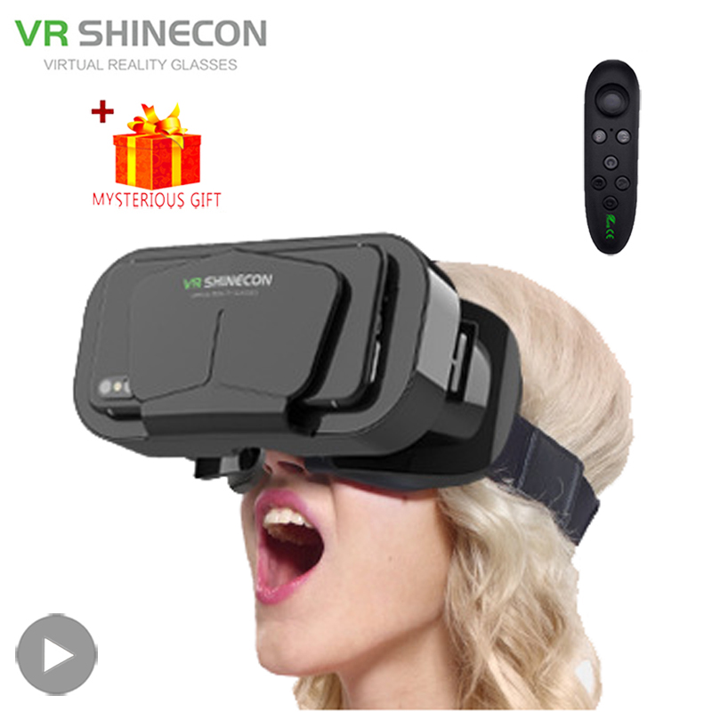 Gaming Accessories For 8 Year Old - Shinecon-gafas VR con auriculares 3D, dispositivos