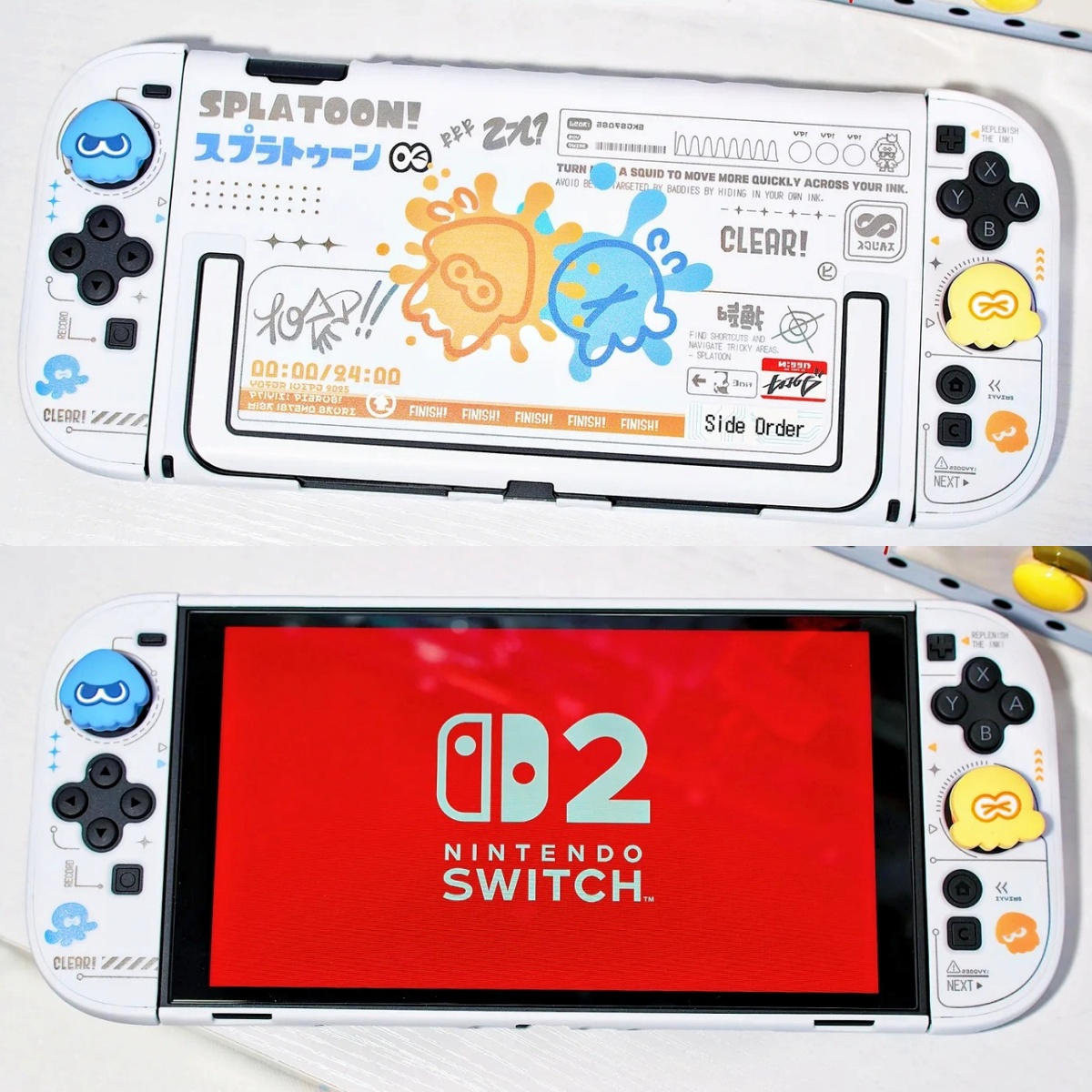 Gaming Accessories For 8 Year Old - Funda protectora fina Splatoon 3 Switch
