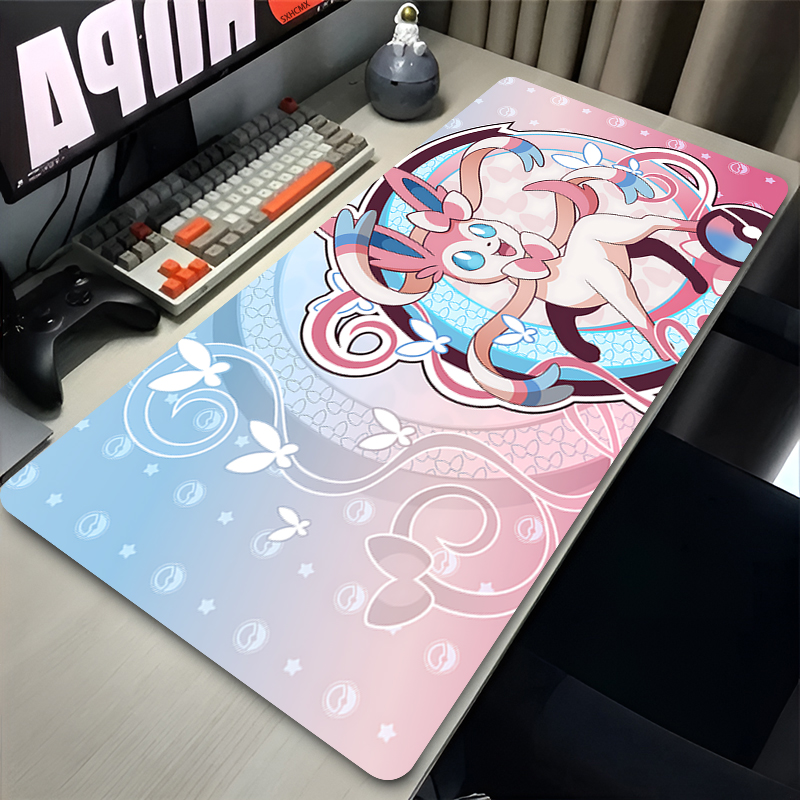 Gaming Accessories For Gaming Desk - Alfombrilla de ratón grande rosa, bonita,
