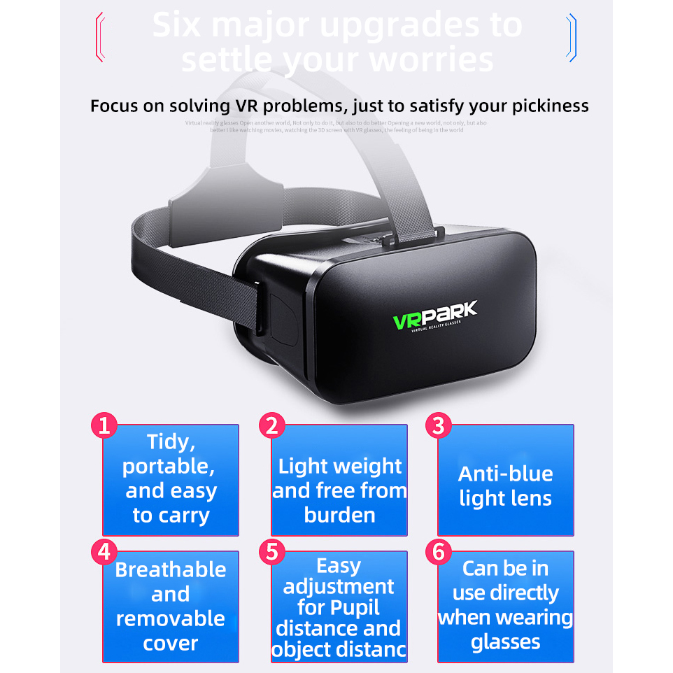 Gafas de Realidad Virtual, Cas - Gaming Accessories For 8 Year Old reseña y precio