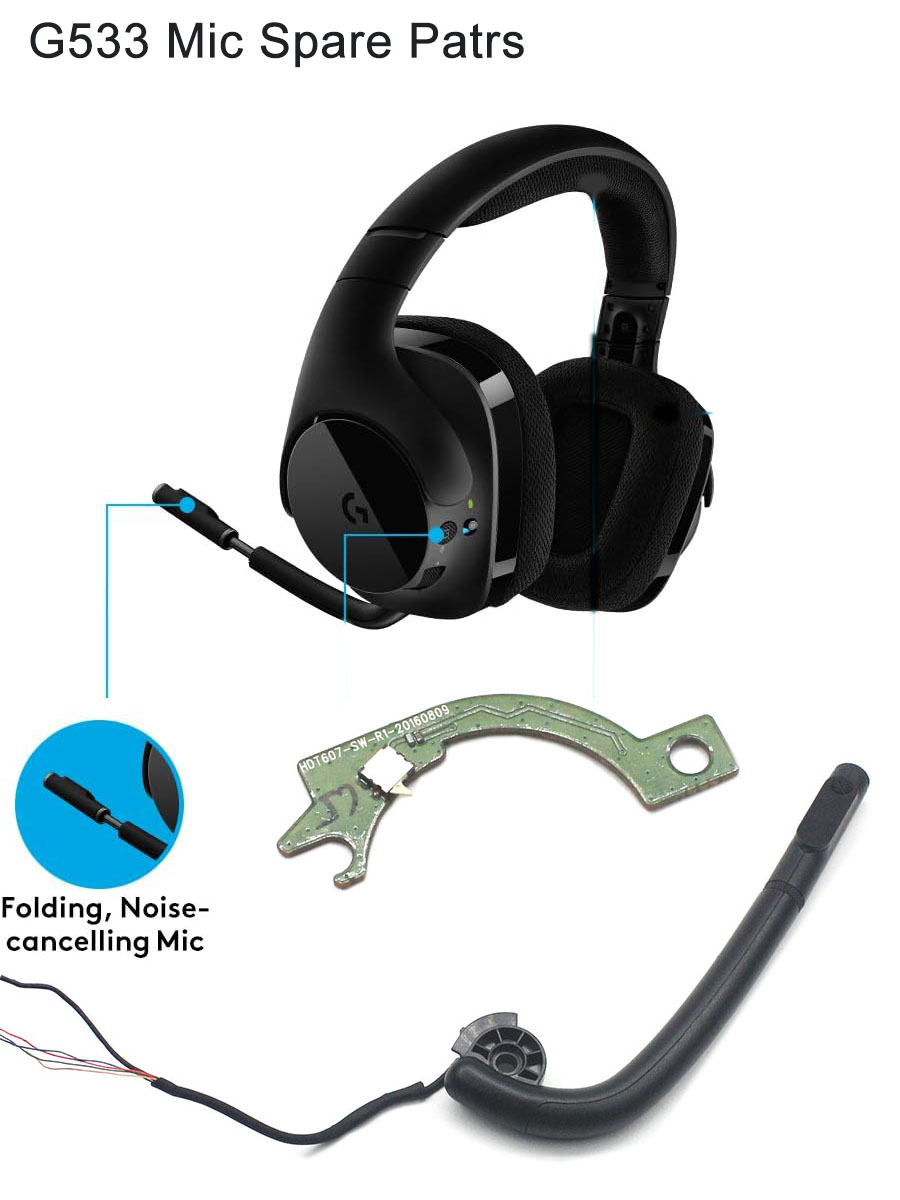 Una pieza de micrófono de repu - Gaming Accessories Logitech reseña y precio