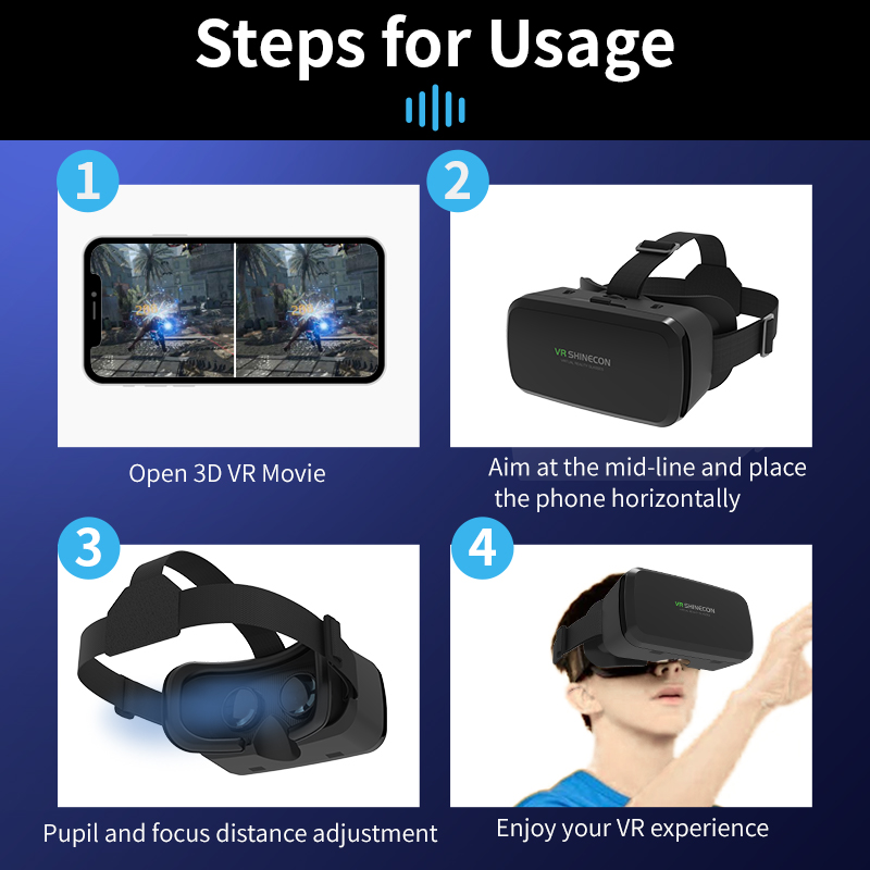 Gafas VR, Auriculares 3D, Disp - Gaming Accessories For 8 Year Old reseña y precio